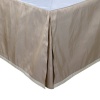 Blissliving Home Lucca Bedskirt, King, Bronze