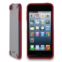 rooCASE Fuse (Frost / Red) Snap-On Shell Case for Apple iPod Touch 5 (5th Generation Sept 2012) rooCASE Fuse (Frost / Red) Snap-On Shell Case for Apple iPod Touch 5 (5th Generation Sept 2012)