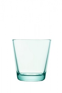 Iittala Kartio Set of Two Glass Tumblers, Water Green, 7-Ounce Capacity Iittala Kartio Set of Two Glass Tumblers, Water Green, 7-Ounce Capacity