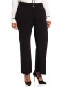 Calvin Klein Women's Plus-Size Ponte Wide Leg Pant