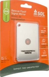 Adventure Medical Kits Sol Rescue Flash Signal Mirror, .6-Ounce Adventure Medical Kits Sol Rescue Flash Signal Mirror, .6-Ounce