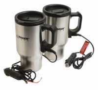 Wagan EL2227-1 12 Volt Travel Mug - Set of 2 Wagan EL2227-1 12 Volt Travel Mug - Set of 2