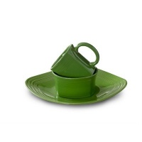 Fiesta 3-Piece Square Place Setting, Shamrock Fiesta 3-Piece Square Place Setting, Shamrock