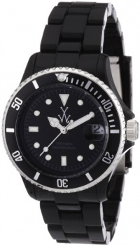 Toy Watch Men's FLS01BK Mini Plasteramic Black Dial and Bracelet Watch