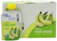 Plum Organics Tots Mish Mash-Banana, 3.17-Ounce Pouches (Pack of 12) Plum Organics Tots Mish Mash-Banana, 3.17-Ounce Pouches (Pack of 12)