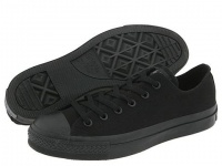 Converse Chuck Taylor All Star Lo Top Black Monochrome men's 3/ women's 5