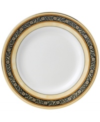 In 18th century England, Josiah Wedgwood, creator of the world famous Wedgwood ceramic ware, established a tradition of outstanding craftsmanship and artistry which continues today. The exotic India dinnerware pattern presents a pattern of exquisitely detailed, diminutive florals on a yellow and deep blue band against pure white bone china. In 18th century England, Josiah Wedgwood, creator of the world famous Wedgwood ceramic ware, established a tradition of outstanding craftsmanship and artistry which continues today. The exotic India dinnerware pattern presents a pattern of exquisitely detailed, diminutive florals on a yellow and deep blue band against pure white bone china.