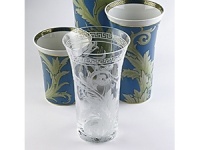Gianni Versace's artistic influence in the world of fashion was virtually unparalleled. His legacy is carried on and translated for the table in its marriage with Rosenthal. Versace by Rosenthal is an extraordinary collection resulting in high quality tableware and giftware in contemporary designs. Arabesque crystal vases are a perfect compliment to Arabesque crystal serveware and Arabesque dinnerware. Crystal vase shown front. Gianni Versace's artistic influence in the world of fashion was virtually unparalleled. His legacy is carried on and translated for the table in its marriage with Rosenthal. Versace by Rosenthal is an extraordinary collection resulting in high quality tableware and giftware in contemporary designs. Arabesque crystal vases are a perfect compliment to Arabesque crystal serveware and Arabesque dinnerware. Crystal vase shown front.