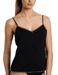 Calvin Klein Women's Naked Glamour Camisole, Black, Medium