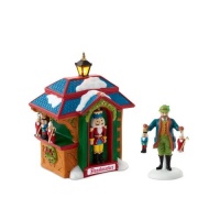 Department 56 Alpine Village Annual Celebrate The Holiday Limited to 2010 Nutcracker Booth Accessory Department 56 Alpine Village Annual Celebrate The Holiday Limited to 2010 Nutcracker Booth Accessory