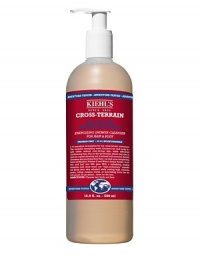 This versatile energizing wash thoroughly cleanses hair and body without over-drying the skin, also effectively conditioning hair. Our formula contains coconut-derived cleansers and soothing Aloe Vera, as well as an invigorating blend of Menthol, Vitamin E and Citrus oil, for a refreshing, tingling sensation and clean scent. 16.9 oz. 