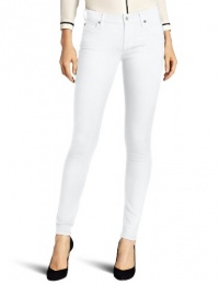 7 For All Mankind Women's The Slim Illusion Skinny, Stark White, 27