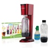 SodaStream Genesis Home Soda Maker Starter Kit, Red