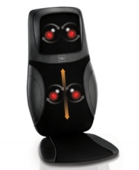 The tensest parts of your body just got full coverage from a massage pillow that customizes every experience by adjusting to your height and width and offering a dual shiatsu and rolling massage on your back, neck and shoulders. With 6 programs and quick heat, this massager will take you to new heights of comfort and relaxation. 2-year warranty. Model MSI-CS53OH. The tensest parts of your body just got full coverage from a massage pillow that customizes every experience by adjusting to your height and width and offering a dual shiatsu and rolling massage on your back, neck and shoulders. With 6 programs and quick heat, this massager will take you to new heights of comfort and relaxation. 2-year warranty. Model MSI-CS53OH.