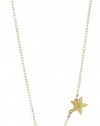 gorjana Super Star Gold-Tone Double Star Charm Necklace