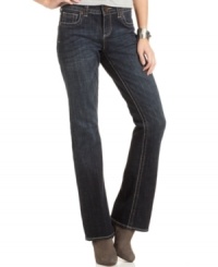 Build your denim wardrobe with Kut from the Kloth's boot-cut jeans, in a slightly faded, vintage-inspired wash. Build your denim wardrobe with Kut from the Kloth's boot-cut jeans, in a slightly faded, vintage-inspired wash.
