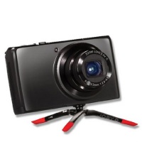 JOBY GorillaPod Micro 250 GP15 Always-On Camera Tripod for Point and Shoot Cameras - Black/Red (JB01088-BWW)