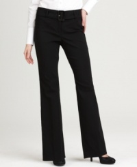 A pair of petite flared trousers elongate your legs like nothing else. This pair from Style&co. is a better basic! A pair of petite flared trousers elongate your legs like nothing else. This pair from Style&co. is a better basic!
