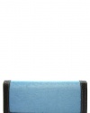 Designer Handbags - CHECKBOOK WALLET - By Fashion Destination | (Blue) Free Shipping