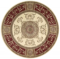 Nourison Zanibar Vine Scroll Gold 2-Feet by 5.9-Feet Polyacrylic Area Rug Nourison Zanibar Vine Scroll Gold 2-Feet by 5.9-Feet Polyacrylic Area Rug