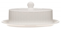 Wedgwood Nantucket Basket Covered Butter Wedgwood Nantucket Basket Covered Butter