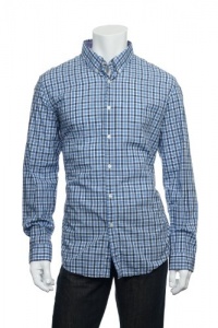 Boss (Hugo Boss) Men's Blue Striped Button Down Shirt Boss (Hugo Boss) Men's Blue Striped Button Down Shirt