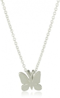 Dogeared Jewels and Gifts Reminder Butterfly Kisses Sterling Silver Pendant Necklace Dogeared Jewels and Gifts Reminder Butterfly Kisses Sterling Silver Pendant Necklace