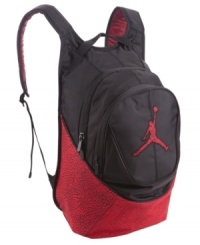 Don't leave it all on the court. When he's done balling, he still has to haul his gear home, so with this Elementary backpack from Jordan, he has everything covered. Don't leave it all on the court. When he's done balling, he still has to haul his gear home, so with this Elementary backpack from Jordan, he has everything covered.