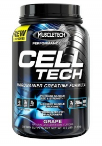 Muscletech Cell Tech Performance Series Powder, Grape, 3 Pounds