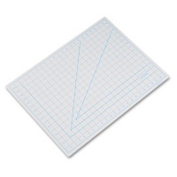 X-ACTO Self-Healing Cutting Mat with Non-Stick Bottom, Gray, One-Inch Grid, 18 x 24 Inches (X7762) X-ACTO Self-Healing Cutting Mat with Non-Stick Bottom, Gray, One-Inch Grid, 18 x 24 Inches (X7762)