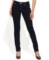 INC Jeans, Curvy-fit Skinny Topstich Dark Wash Size 4