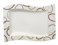 Villeroy & Boch New Wave Ethno 13- by 9-1/2-Inch Gourmet Plate Villeroy & Boch New Wave Ethno 13- by 9-1/2-Inch Gourmet Plate