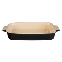 12 x 9.5 Rectangular Dish in Black Onyx 12 x 9.5 Rectangular Dish in Black Onyx