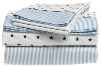 Tommy Hilfiger, Union Stars Collection, Printed Sheet Set Full Sheet Set Tommy Hilfiger, Union Stars Collection, Printed Sheet Set Full Sheet Set