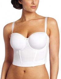 Le Mystere Women's Soiree Short Line Bustier Bra, Diamond White, 32 B Le Mystere Women's Soiree Short Line Bustier Bra, Diamond White, 32 B