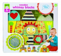 ALEX® Toys - Alex Jr. Wooden Whimsy Blocks -Baby Wooden Developmental Toy 1979 ALEX® Toys - Alex Jr. Wooden Whimsy Blocks -Baby Wooden Developmental Toy 1979