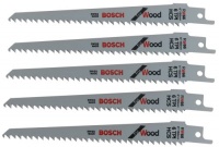 Bosch RW66 6-Inch 6 TPI Wood Cutting reciprocating Saw Blades - 5 Pack Bosch RW66 6-Inch 6 TPI Wood Cutting reciprocating Saw Blades - 5 Pack