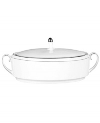 In an exquisite union of the contemporary and the classical, renowned bridal designer Vera Wang and Wedgwood have created a dinnerware and dishes pattern that brings elegance to the modern table. Blanc sur Blanc marries pure white with a textured matte border and platinum edging for subtle tonal contrast. In an exquisite union of the contemporary and the classical, renowned bridal designer Vera Wang and Wedgwood have created a dinnerware and dishes pattern that brings elegance to the modern table. Blanc sur Blanc marries pure white with a textured matte border and platinum edging for subtle tonal contrast.