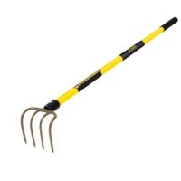 Truper 30030 Tru Pro 4-Tine Forged Cultivator with 5-Inch Head and Fiberglass Handle, 60-Inch Truper 30030 Tru Pro 4-Tine Forged Cultivator with 5-Inch Head and Fiberglass Handle, 60-Inch