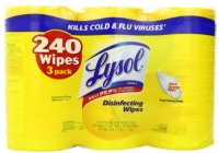 Lysol Disinfecting Wipes Value Pack, Lemon and Lime Blossom, 240 Count Lysol Disinfecting Wipes Value Pack, Lemon and Lime Blossom, 240 Count