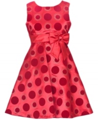With playful dots and glitter details, this sweet Rare Editions dress will have her ready to party. With playful dots and glitter details, this sweet Rare Editions dress will have her ready to party.