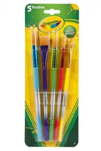 Crayola 5ct Art and Craft Brush Set Crayola 5ct Art and Craft Brush Set