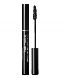 This revolutionary tubular curling mascara forms water-resistant tubes 360° around lashes, dries instantly and cannot smudge or smear. Better than waterproof, the 24-hour formula stays just-applied looking yet slides off with only warm water without leaving a trace. The innovative curling brush lifts and curves each lash for instant eye-opening curl.Directions: Place the wand at the roots of the lashes. Press and wiggle it back and forth continuing to apply through lashes until you reach the tips.Trish Tip: A drier wand gives a better application. Remove excess mascara by sweeping wand along the edges of the tube before you apply. This revolutionary tubular curling mascara forms water-resistant tubes 360° around lashes, dries instantly and cannot smudge or smear. Better than waterproof, the 24-hour formula stays just-applied looking yet slides off with only warm water without leaving a trace. The innovative curling brush lifts and curves each lash for instant eye-opening curl.Directions: Place the wand at the roots of the lashes. Press and wiggle it back and forth continuing to apply through lashes until you reach the tips.Trish Tip: A drier wand gives a better application. Remove excess mascara by sweeping wand along the edges of the tube before you apply.