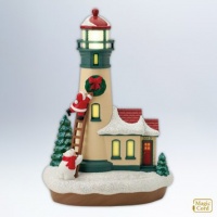 Holiday Lighthouse #1 in Series 2012 Hallmark Ornament Holiday Lighthouse #1 in Series 2012 Hallmark Ornament