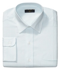 Are you pattern phobic? Start small--this checked shirt from Club Room is a subtle starting point. Are you pattern phobic? Start small--this checked shirt from Club Room is a subtle starting point.