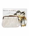 Bvlgari Mon Jasmin Noir for Women Gift Set (Eau De Parfum Spray, Beauty Purse)