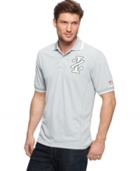 Step up your style with the fast-lane performance qualities of this polo from Izod from Indy 500. Step up your style with the fast-lane performance qualities of this polo from Izod from Indy 500.