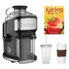 Cuisinart CJE-500 Compact Juice Extractor + The Juicing Bible + 2 Pack Coffee Mug & Iced Beverage Cup