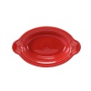 Fiesta Large Oval Baker, Scarlet