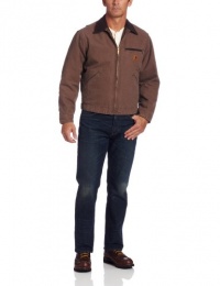 Carhartt Men's Big & Tall Sandstone Detroit Jacket - Blanket Lined